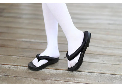 Japanese Anime Women Cosplay Geta Slippers Halloween Costume Cos Shoes Indoor Slippers Wood Clogs Summer Flip Flops Slides