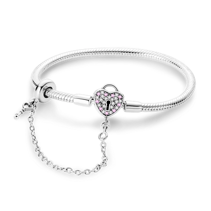 925 Sterling Silver Travel Plane Snake Basic Chain Cat and Moon Bracelet fit Original Charm Beads DIY Women Design Jewelry Party