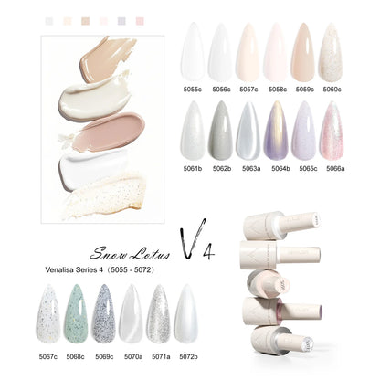 6pcs*9ml HEMA TPO FREE Nail Gel Polish CANNI Semi Permanent Jelly Pink Nude Color Gel Varnish Great Coverage UV LED Lacquer