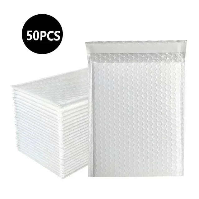 50Pcs Delivery Package Bubble Bag, Business Supplies Envelopes Shipping Packages Mailer Envelope Packing Bubble Bag