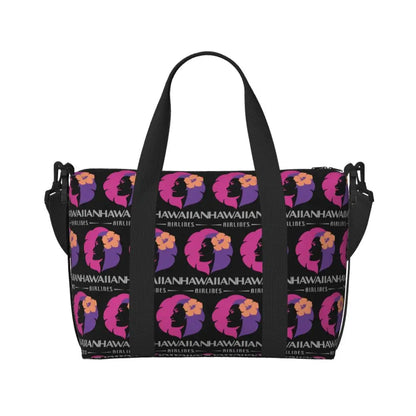 Hawaiian Airlines Herc Travel End Of Southern Summer Sale Beach Travel Bag Tote Bags for Gym Women Shopping Duffle Shoulder Bag
