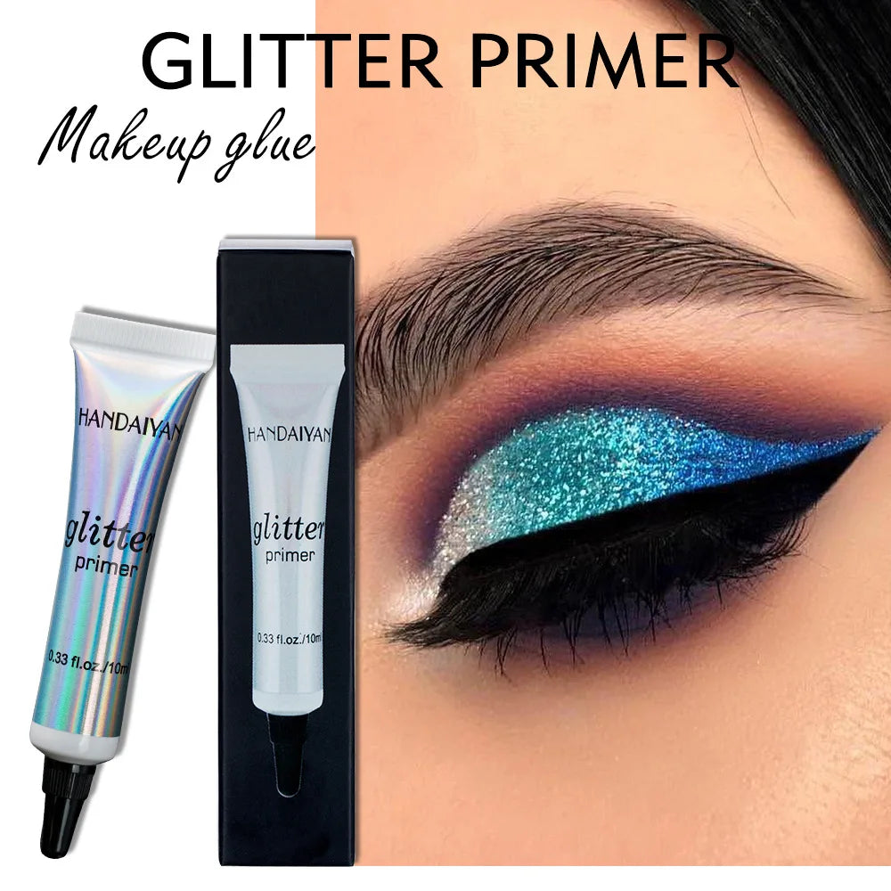 Women's Makeup Base Glitter Eyeshadow Primer Long Lasting Color Special Eye Primer Light Milk Cream Texture Cosmetics