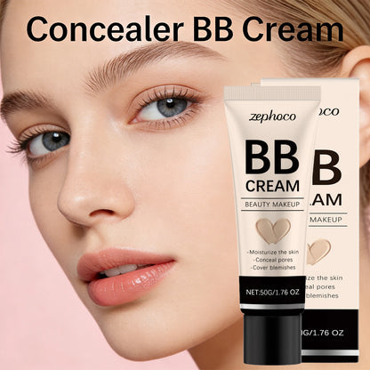 Natrual Concealer BB Cream Covering Acne Scars Full Coverage Cover Blemishes Oil Control Concealer Cream for Face Cosmetics