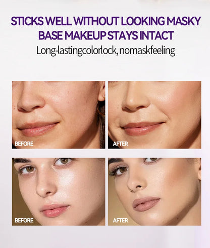 Korean Air Cushion Concealer Foundation, SPF Makeup Base with Soft-Focus Filter, Lightweight Non-Cakey, Long-Lasting Matte Cover