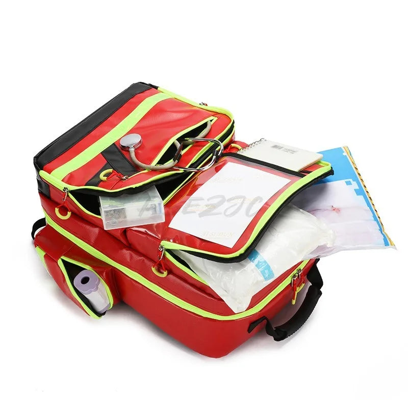 Portable Travel Emergency Backpack Medical Large Capacity Rescue Backpack Diagnostic and Epidemic Prevention Backpack
