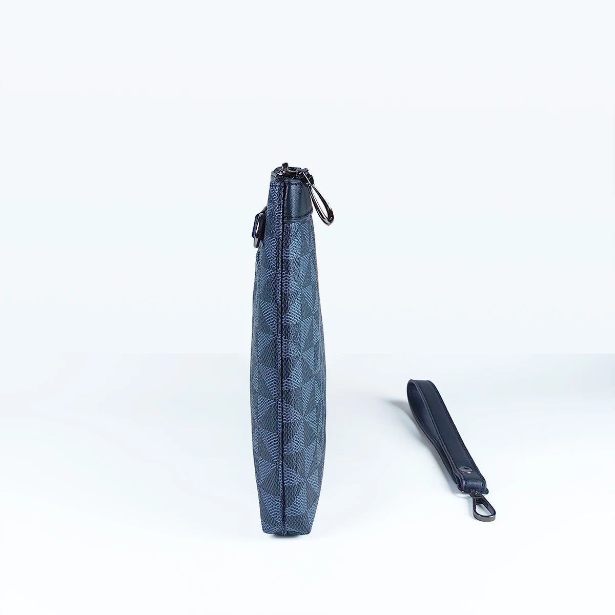 New Fashion PU Leather Men Clutch Bag Business And Leisure PAD Handbag Underarm Pocket Envelope Bag Outdoor Commuting Wallet Men