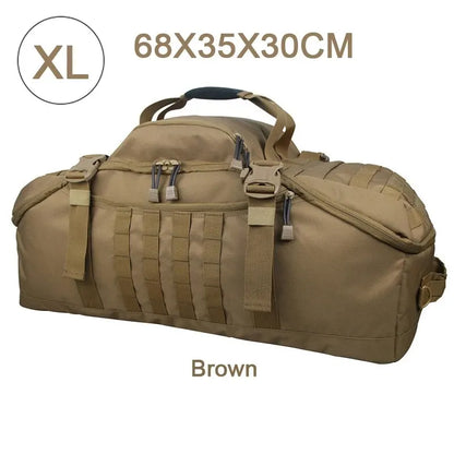 LQARMY 45L 80L Camping Backpacks Men Tactical Backpack Molle Hiking Travel Climbing Rucksack Sports Gym Duffel Bag
