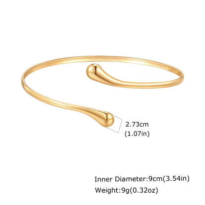 Upper Arm Armlet Bracelets for Women, Fashion Creative Spiral Line Adjustable Armband Cuff Bangle, Luxury Aesthetic Jewelry