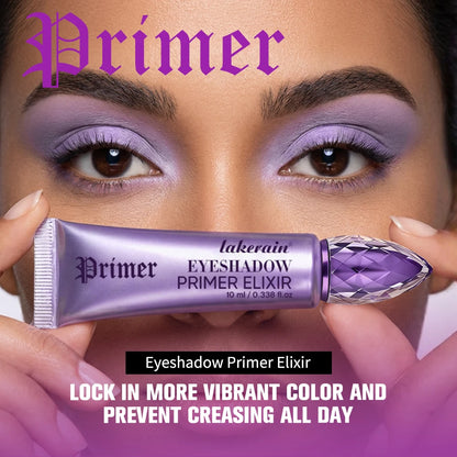 Waterproof Eyeshadow Primer Potion Nude Eyelid Base Primer for Smooth Eye Makeup Waterproof & Long-Lasting Translucent