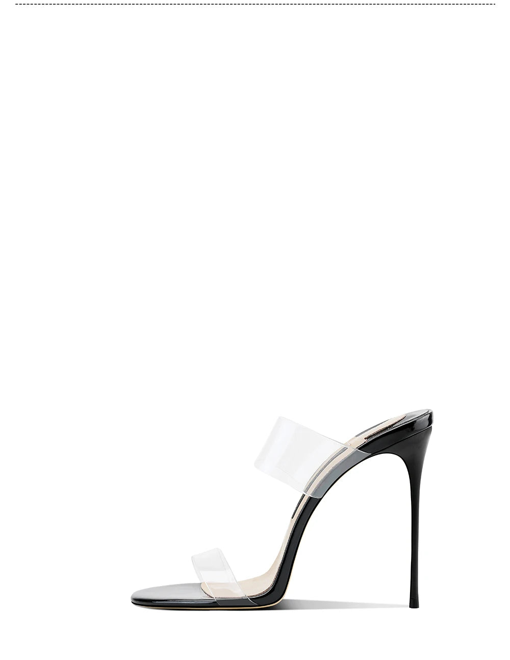 Pink Summer New Fashionable Open toed Sandals High Heels Women's Fine Heels Sharp Pointed Design Sensation Cool Slippers