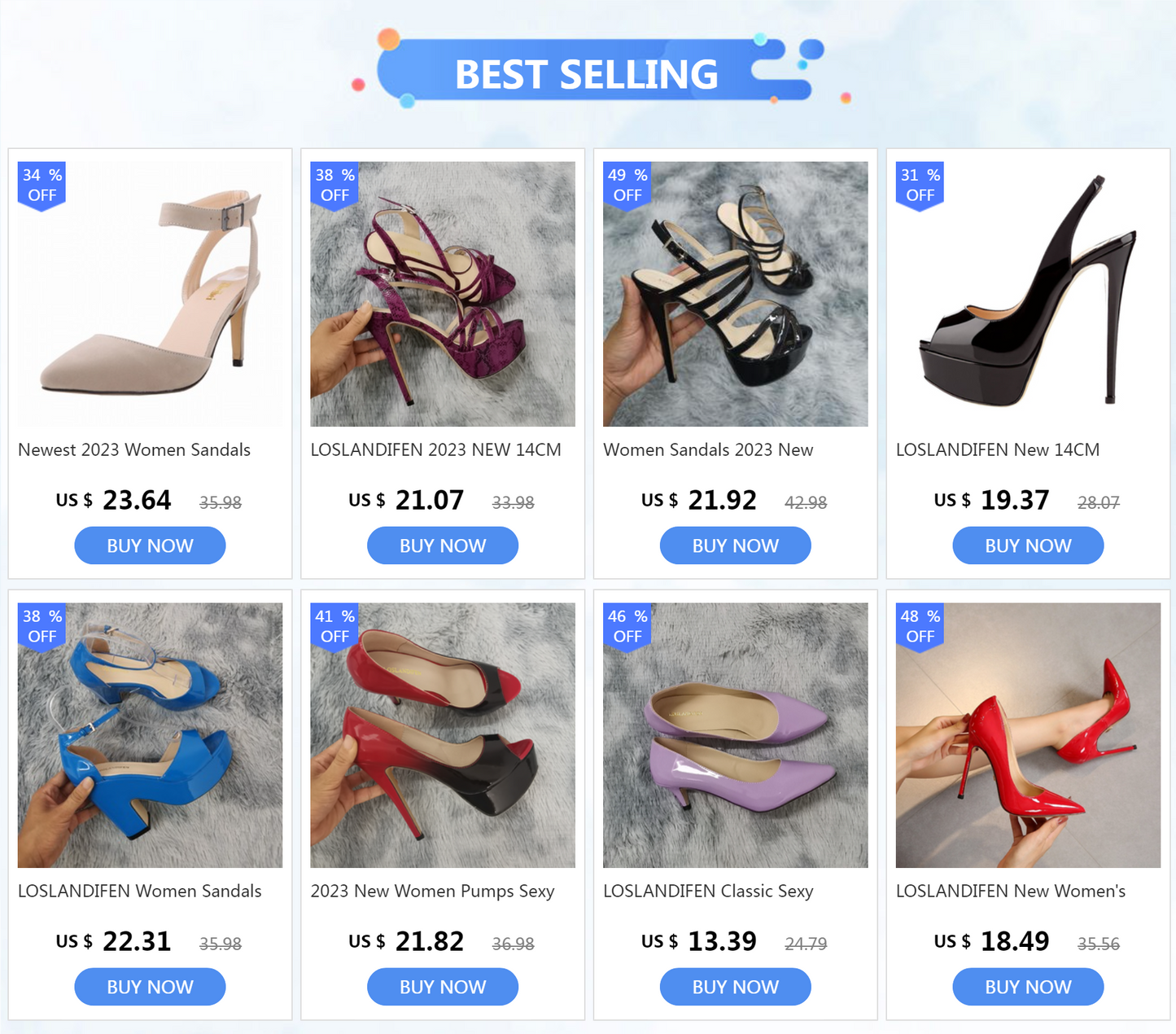 LOSLANDIFEN 2026 NEW 14CM Platform High Heels Sandals Sexy Ankle Strap Open Toe Gladiator Party Dress Women Shoes Plus Size 44