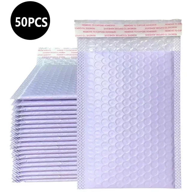 50Pcs Delivery Package Bubble Bag, Business Supplies Envelopes Shipping Packages Mailer Envelope Packing Bubble Bag
