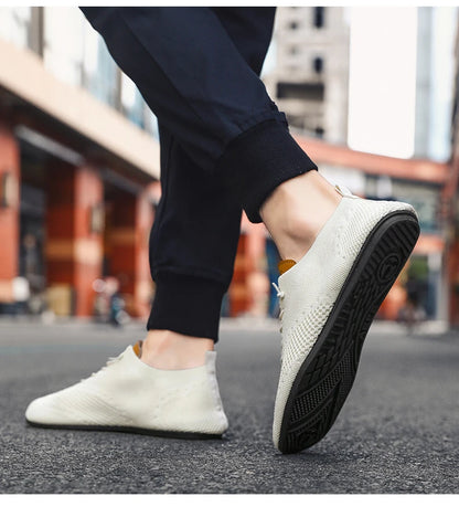 YRZL Men's Shoes Breathable Casual Driving Shoes Indoor Outdoor Men Shoes Loafers Lightweight Comfortable Soft Sole Walking Shoe