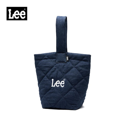 LEE Ladies Cute Design Puffer Bag Casual Soft Small Pink White Quilted Handbag Women Korean Style Down-filled Phone Bucket Bag