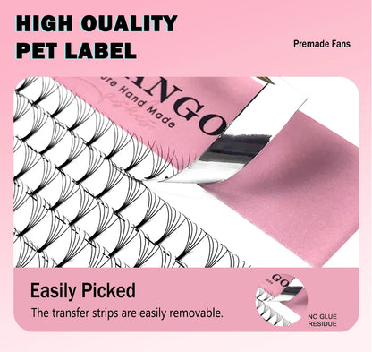 320 Fans Premade Volume Fans 3D 4D 5D 6D 8D 10D Soft Naturl Matte Eyelashes Large Capacity Cilios Individual Lash Extension