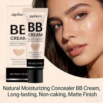 Natrual Concealer BB Cream Covering Acne Scars Full Coverage Cover Blemishes Oil Control Concealer Cream for Face Cosmetics