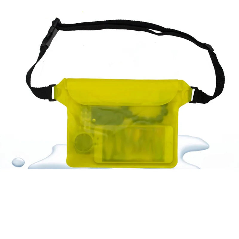 Waterproof Mobilephone Bag Tpu Drift Diving Shoulder Waist Bag Belt Bag for Beach Swimming Iphone Bag for Samsung Redmi Cover