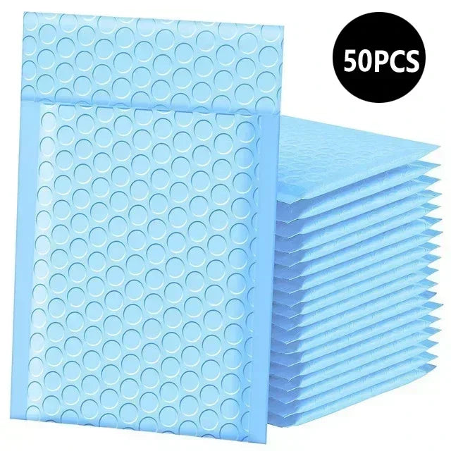 50Pcs Delivery Package Bubble Bag, Business Supplies Envelopes Shipping Packages Mailer Envelope Packing Bubble Bag