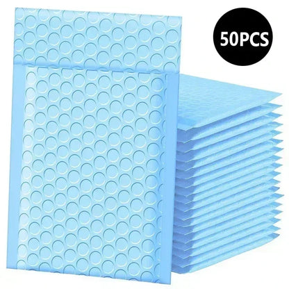 50Pcs Delivery Package Bubble Bag, Business Supplies Envelopes Shipping Packages Mailer Envelope Packing Bubble Bag