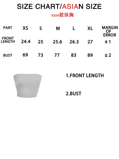 Two women's strapless blouses, sleeveless backless halter-neck summer sexy short-sleeved blouses