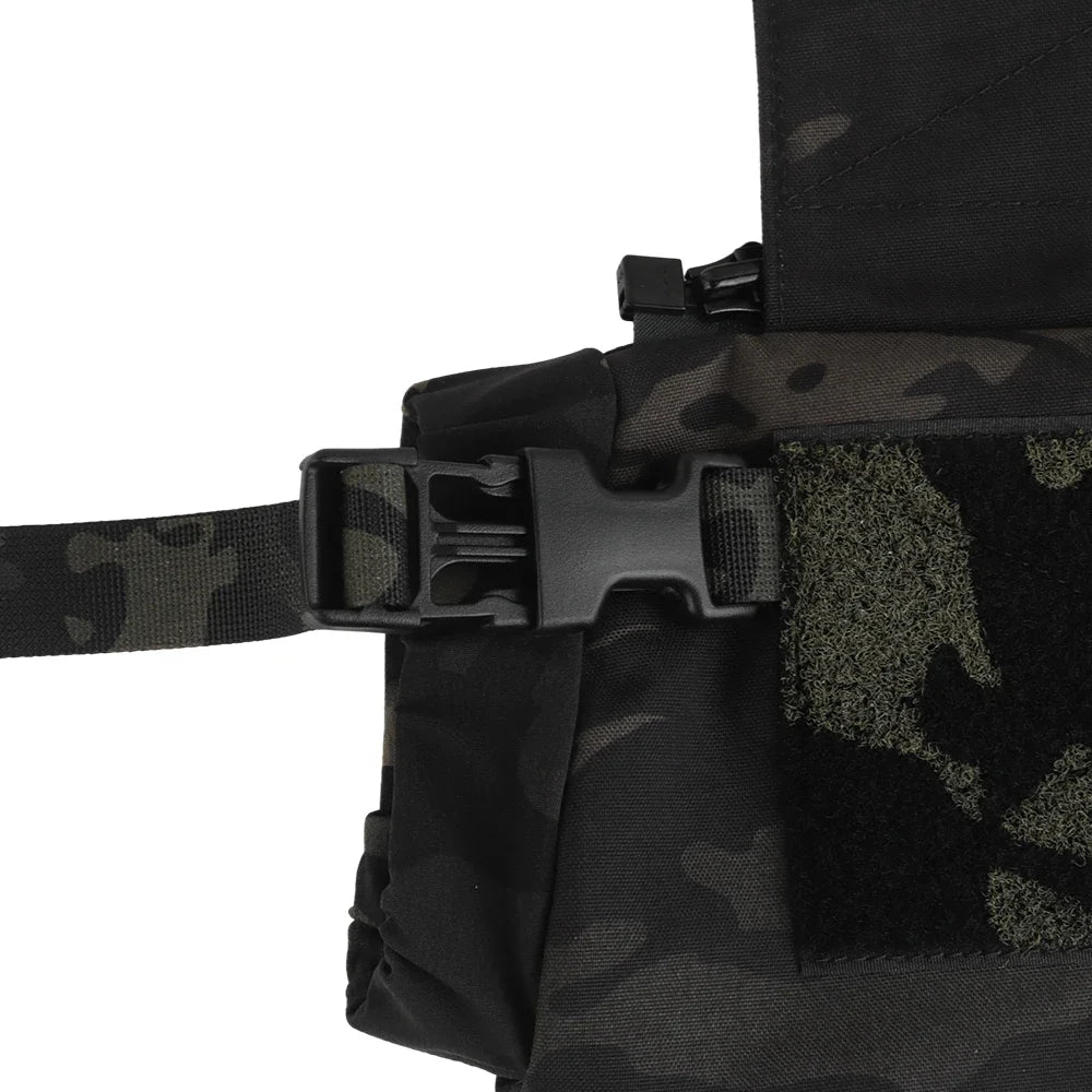 Outdoor DropPouch Muff Hand Warmer Pouch, Stowable Fanny Pack for Winter Airsoft Hunting Gear Camping Hiking Football Fishing