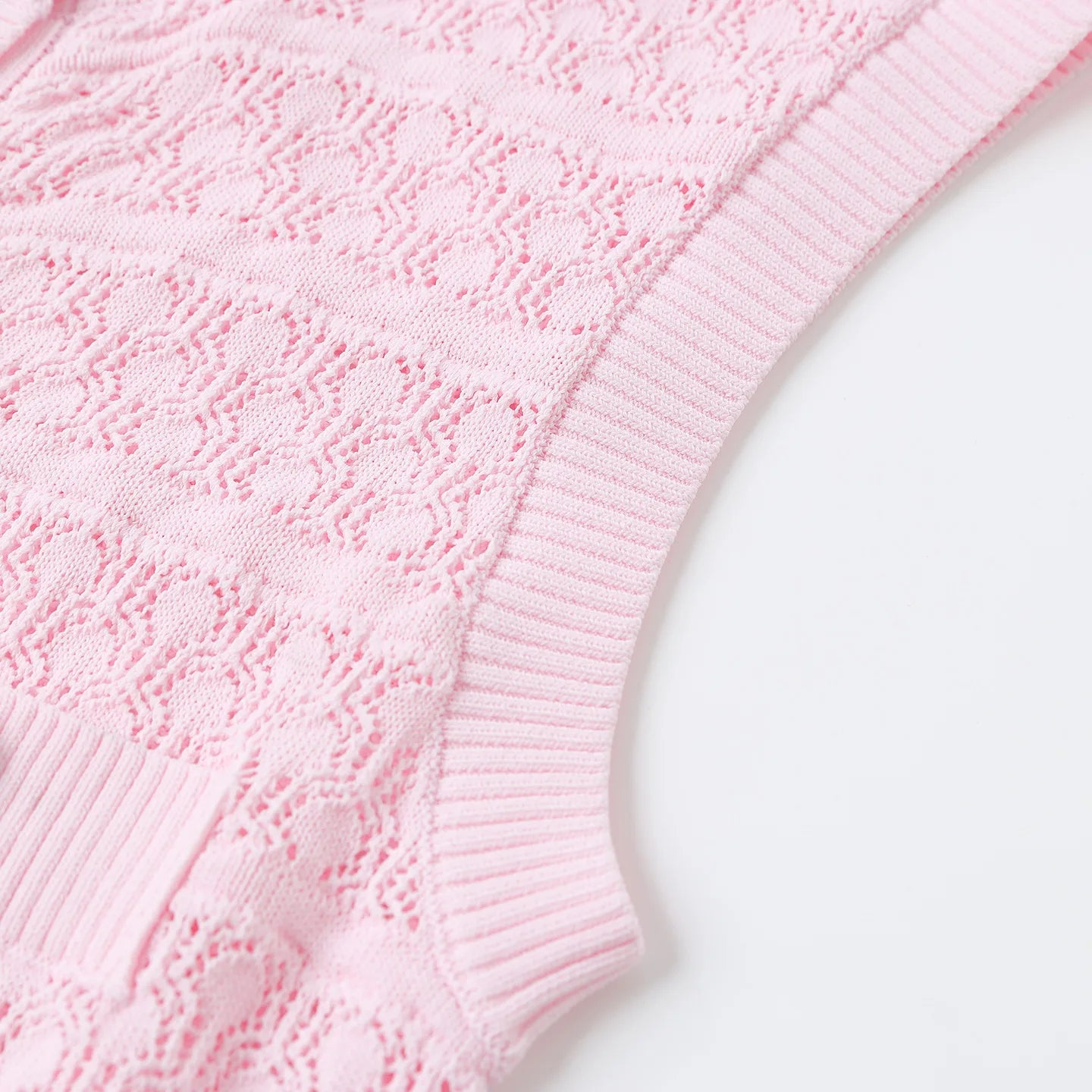 ZJYT New Summer Women's Sleeveless Knit Dress Elegant Sweet Pink Casual Party Mini Short Dresses Female Knitwears with Buttons