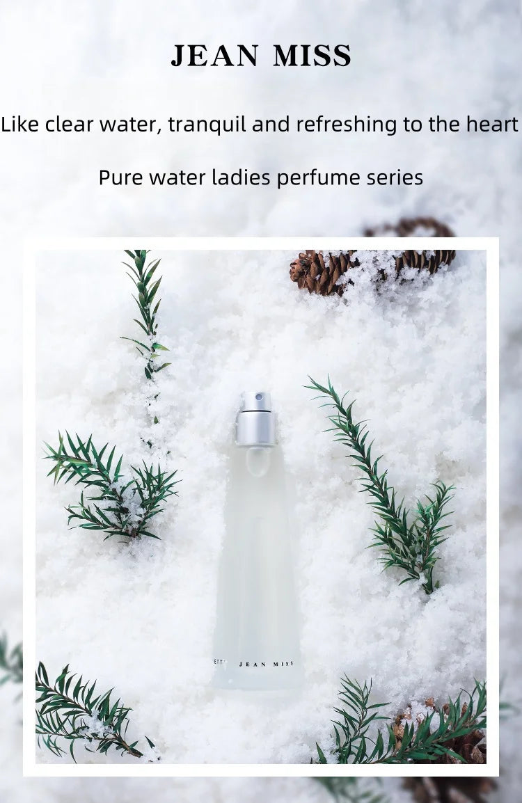 50ml Pure Water Perfume Women Freshing Bory Spray Pheromone Long Lasting Floral Vibrant Light Fragrance Girl Perfumes Gift