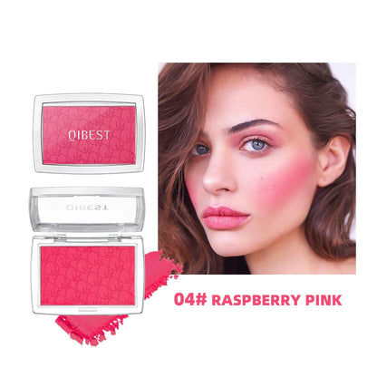 Embossed Powder Blush Peach Pink Coral Tint Makeup 3D Relief Blush Palette Brown Cheek Contour Rouge Cosmetics Face Brightens