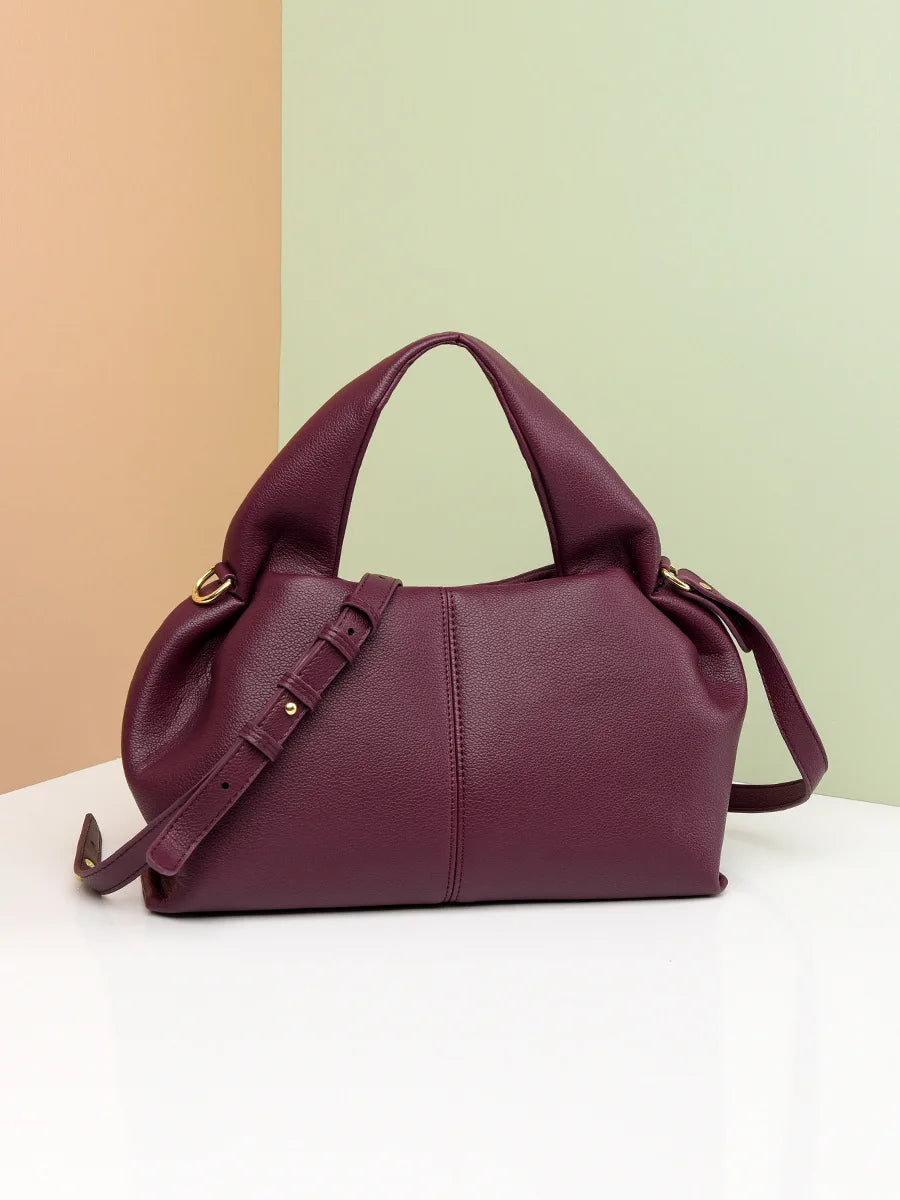 Fashion Women's Tote Bag New Soft Leather Cloud Shoulder Bag High Quality Simple Commuter Crossbody Bag Luxury Handbag Designers