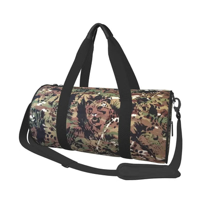 Camo Travel Bags Men Fitness Handbag Cylinder Shoulder Bag Women Large Travel Tote Luggage Bag Gym Handbags