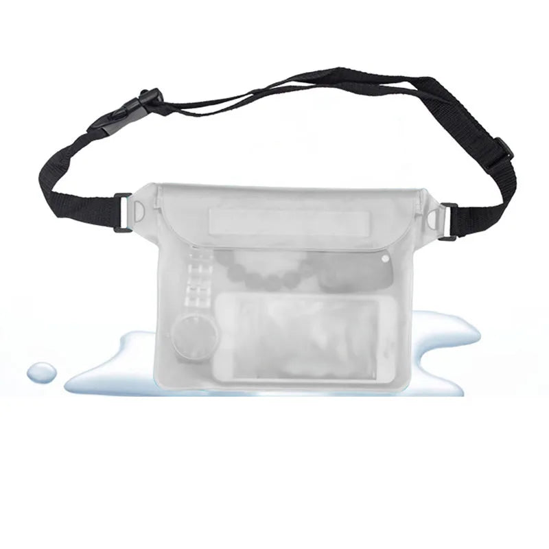 Waterproof Mobilephone Bag Tpu Drift Diving Shoulder Waist Bag Belt Bag for Beach Swimming Iphone Bag for Samsung Redmi Cover
