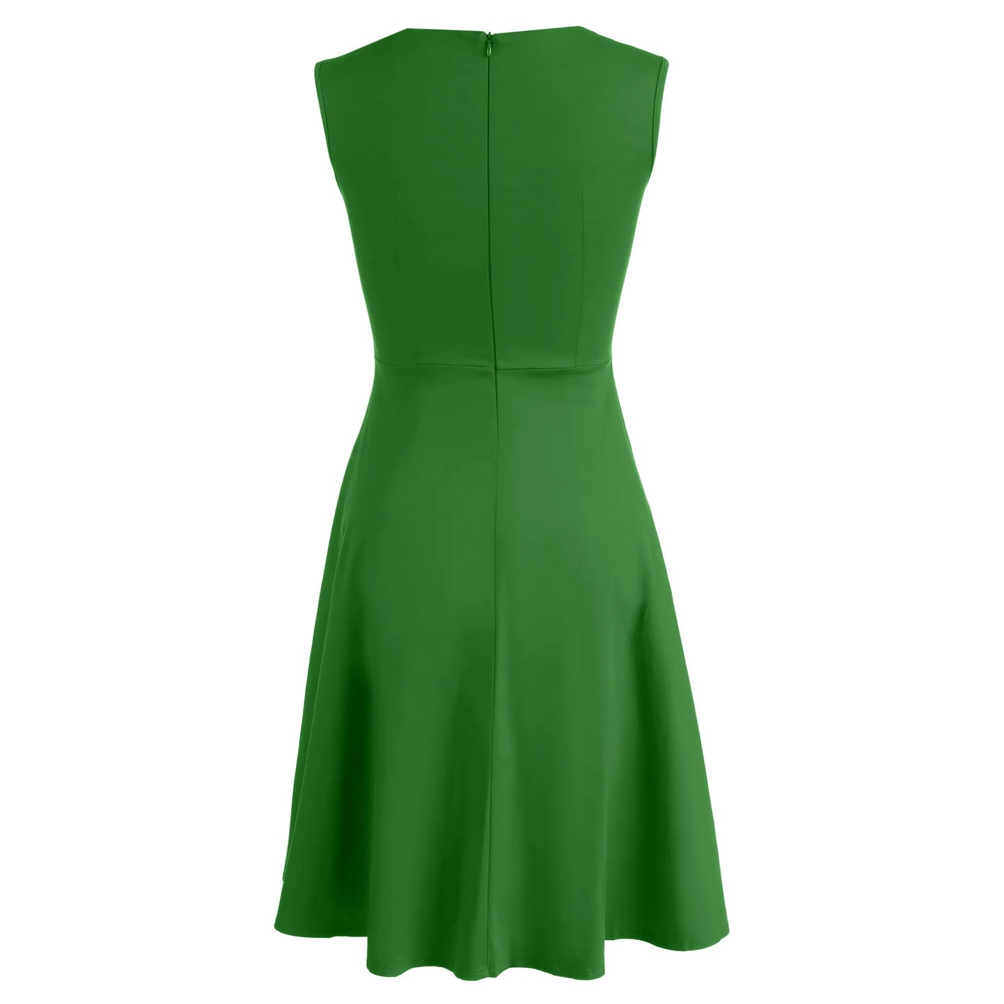 Vintage Dress New Women Sleeveless Large Swing Sexy Party Dress S-3XL