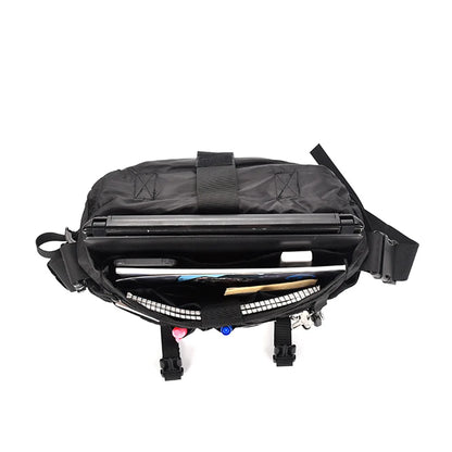 Men Postman Messenger Bag Large Capacity Laptop Crossbody Bag Casual Shoulder Commuter Work Satchel
