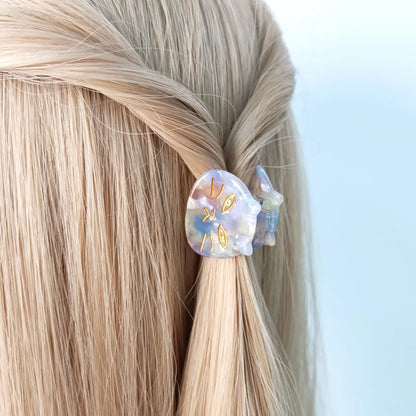 5pcs Cat Small Hair Clip for Women Hair Claw Acetic Acid Barrettes Crab Claw Clips Styling Hairpins Fashion Hair Accessories