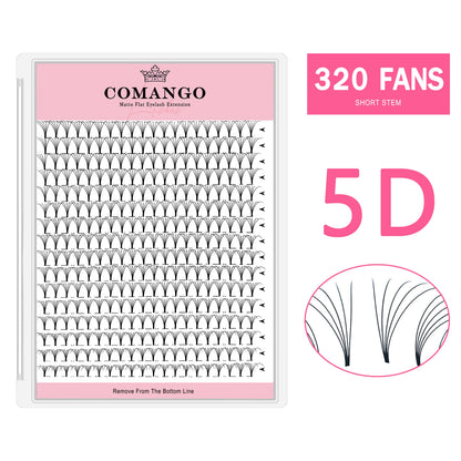 320 Fans Premade Volume Fans 3D 4D 5D 6D 8D 10D Soft Naturl Matte Eyelashes Large Capacity Cilios Individual Lash Extension