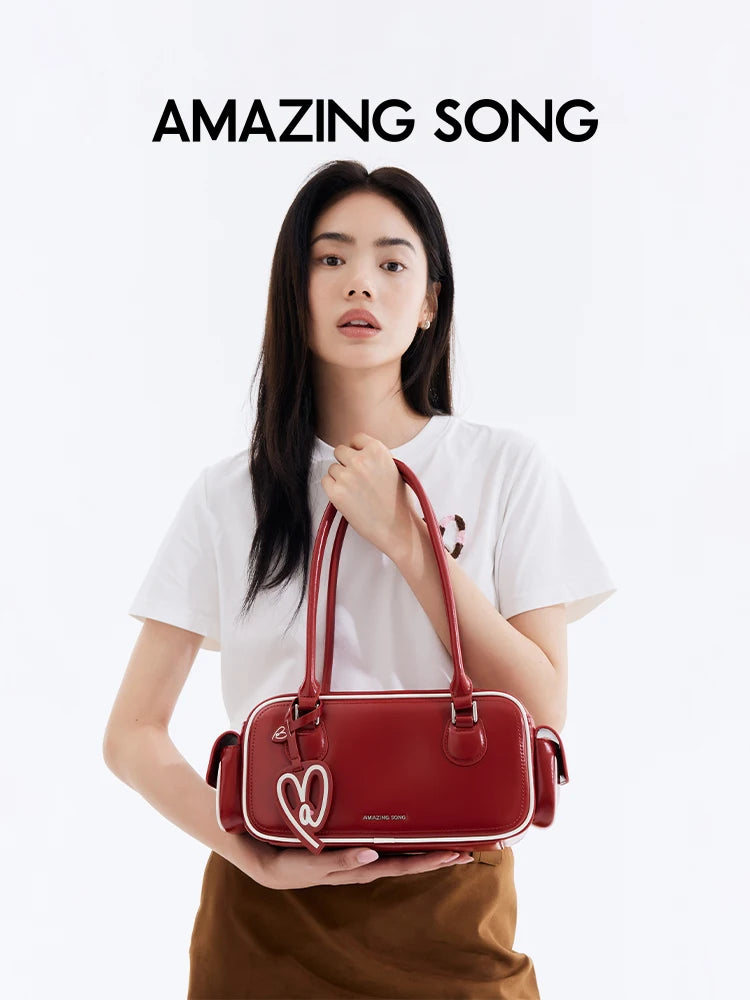 Amazing Song Toast Bag Retro Chic Classic Bowling Bag Style
