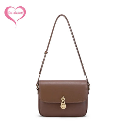 Women's Mini Bag Genuine Leather Lady Handbag Female Crocodile Pattern Crossbody Shoulder Bag Fashion Trend Small Flap Messenger