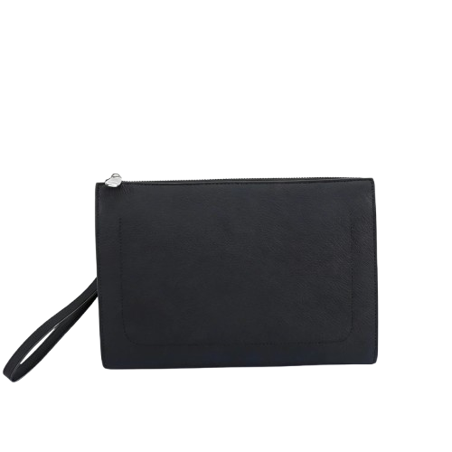 Mens Clutches Luxury High Quality Leather Envelope Clutch Bag Business Simple Large Capacity Card Holder Daily Office Casual