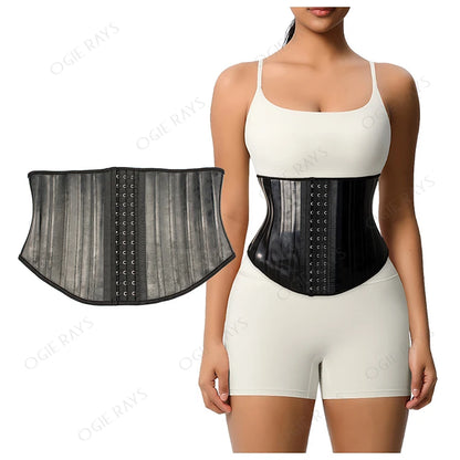 Waist Trainer Shaper Belt Tummy Wrap Hourglass Modeling Strap Latex Corset Belly Slimming Sheath Workout Woman Reductive Girdle