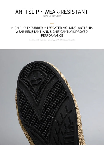 YRZL Men's Shoes Breathable Casual Driving Shoes Indoor Outdoor Men Shoes Loafers Lightweight Comfortable Soft Sole Walking Shoe