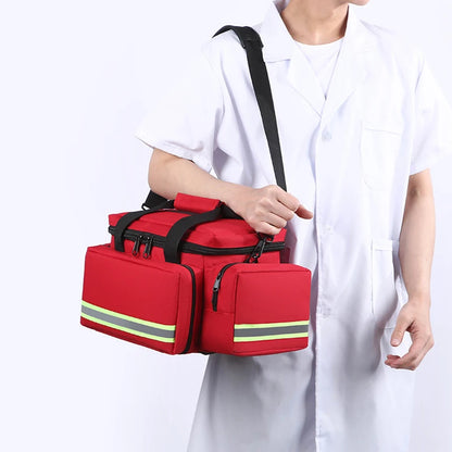 Customized Waterproof Emergency Bag Logo Medical Visit Bag Single Shoulder Crossbody Handbag Wholesale Team Name