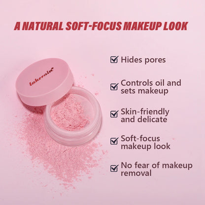 Oil Control Setting Powder Spray Set Matte Base Makeup Control Oil Waterproof Make-up Fixer Spray Hide Pores Setting Powder