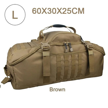 LQARMY 45L 80L Camping Backpacks Men Tactical Backpack Molle Hiking Travel Climbing Rucksack Sports Gym Duffel Bag