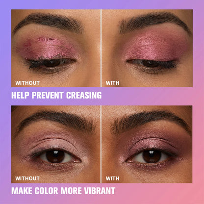 Waterproof Eyeshadow Primer Potion Nude Eyelid Base Primer for Smooth Eye Makeup Waterproof & Long-Lasting Translucent