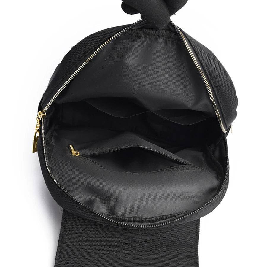 Hot Selling Solid Color Zipper Oxford Fashion Women's Backpack 2024 New Versatile Commuting Large Capacity Soft Female Back Pack