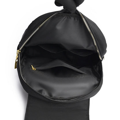 Hot Selling Solid Color Zipper Oxford Fashion Women's Backpack 2024 New Versatile Commuting Large Capacity Soft Female Back Pack