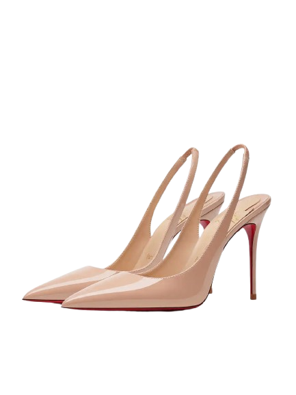 Heeled sandals Red Shiny Bottoms Naked color luxury Hollow 2025 New Elegant High Heels Sexy Slingbacks Ladies Shoes Women shoes