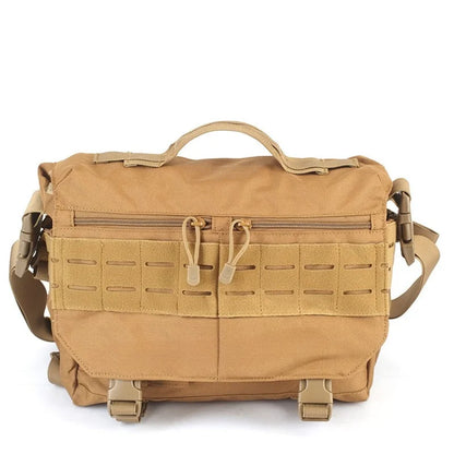 Men Postman Messenger Bag Large Capacity Laptop Crossbody Bag Casual Shoulder Commuter Work Satchel