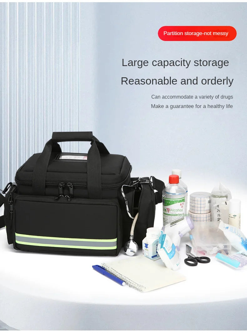 Customized Waterproof Emergency Bag Logo Medical Visit Bag Single Shoulder Crossbody Handbag Wholesale Team Name
