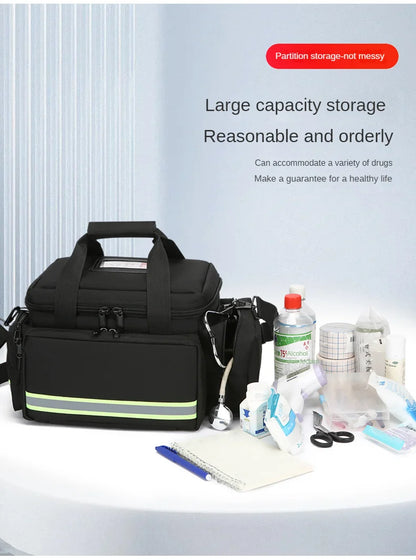 Customized Waterproof Emergency Bag Logo Medical Visit Bag Single Shoulder Crossbody Handbag Wholesale Team Name